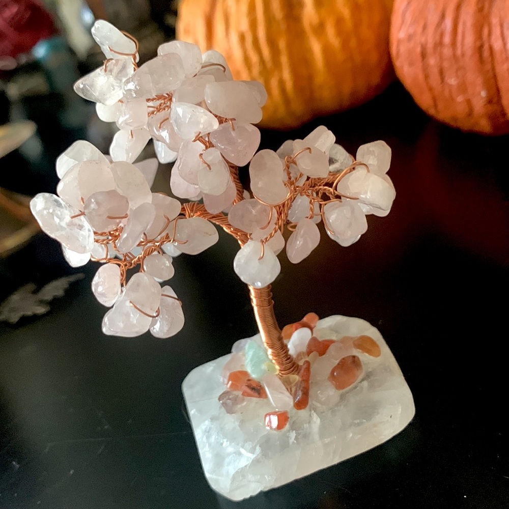 ROSE QUARTZ Money Tree